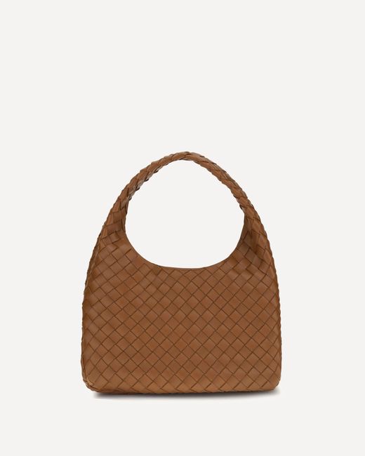 Bottega Veneta Brown Campana Shoulder Bag