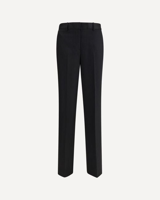 Lardini Black Straight Tailored Pants