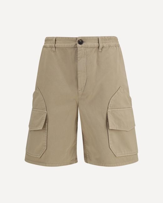 Loewe Natural Cotton Cargo Shorts for men