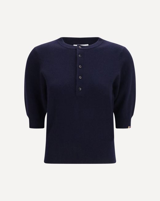 Extreme Cashmere Blue N°477 Mimi Crew-Neck Sweater