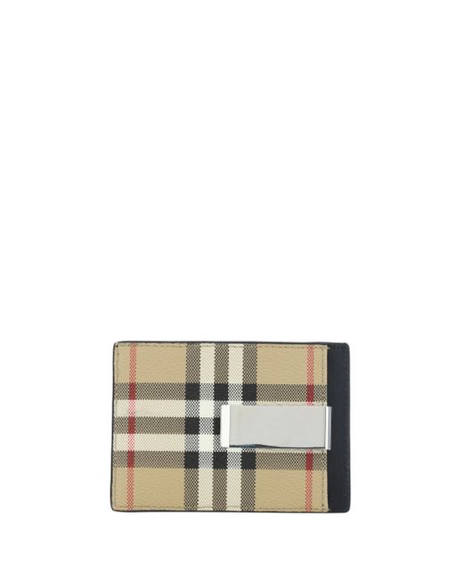 Burberry Chase Money Clip Card Case