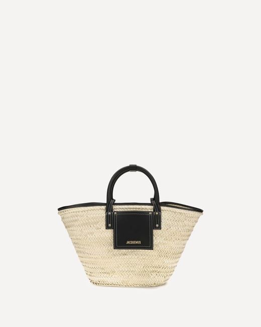 Jacquemus Natural Le Panier Soli Tote Bag