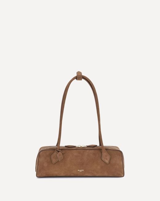 Alaïa White Le Teckel Shoulder Bag