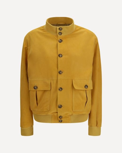 Valstar Yellow Ino Suede Jacket