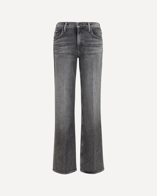 Mother Gray The Bookie Sneak Jeans