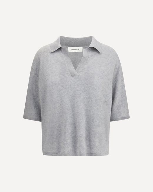 Lisa Yang Gray Neela Sweater