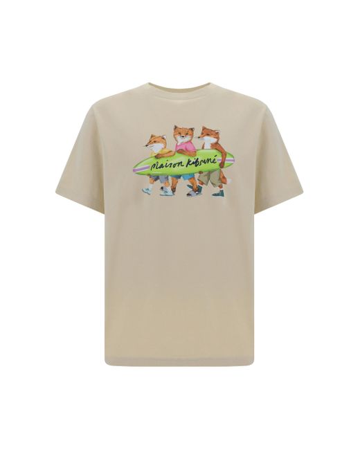 Maison Kitsuné Multicolor T-Shirts for men