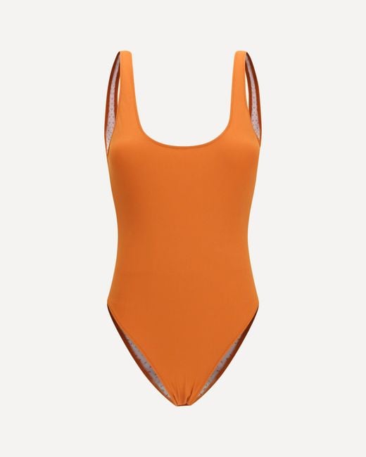 Kristina Ti Orange One-Piece Swimsuit
