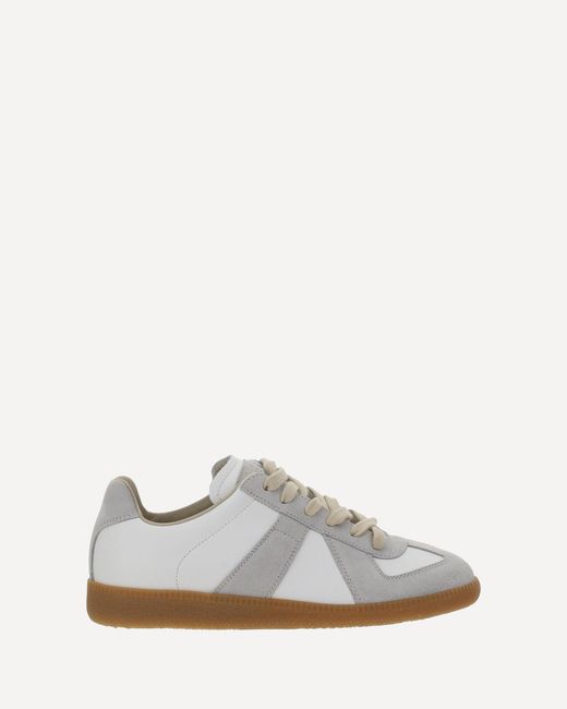 Margiela White Leather Sneakers