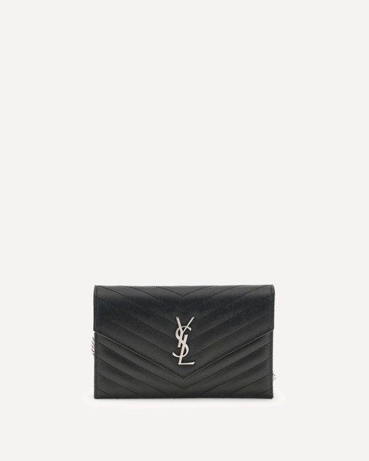 Borsa A Tracolla Cassandre Mini di Saint Laurent in White