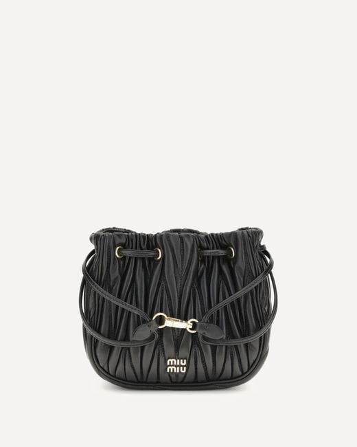 Pouch di Miu Miu in Black