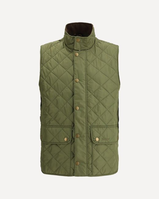 Barbour Green New Lowerdale Vest for men