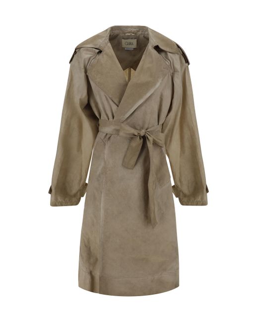 Quira Natural Oversized Trench