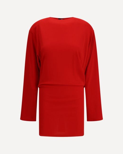 Jacquemus Red La Robe Mistral Dress