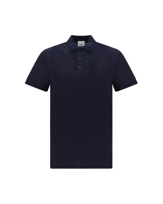 Burberry Blue Polo Shirts for men