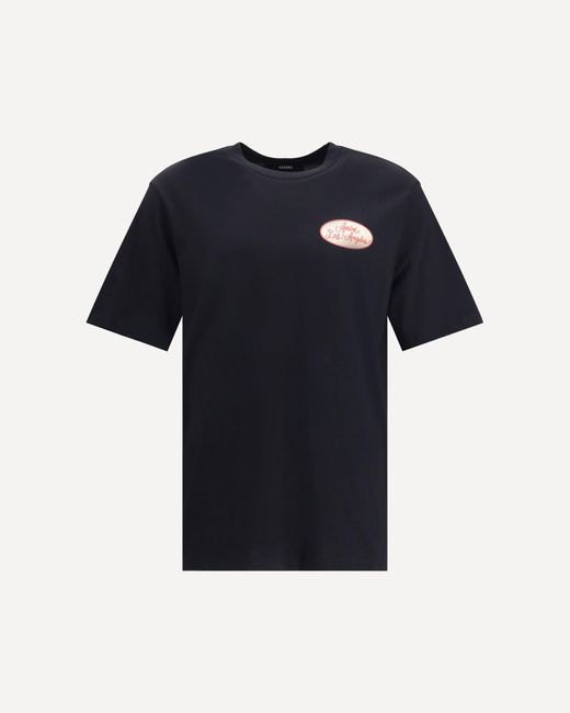 Amiri Men's Blue Station Patch T-Shirt