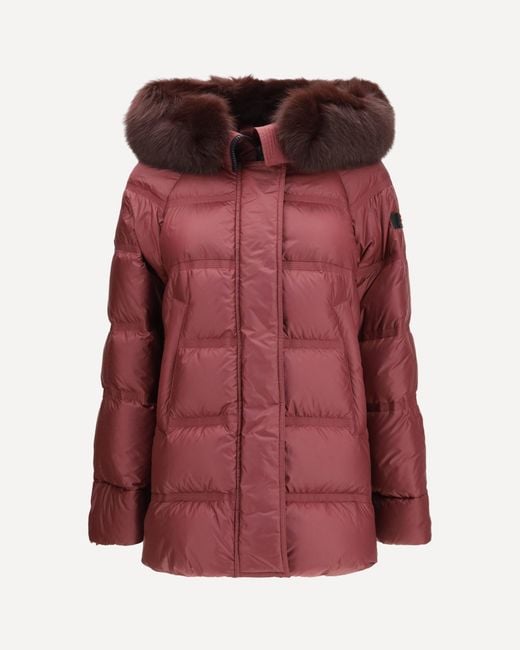 Peuterey Red Takan Hooded Jacket