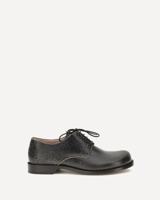 Stringate Campo Derby di Loewe in White da Uomo