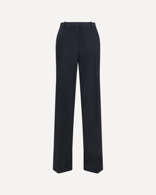 Tom Ford Blue Wide-Leg Pleated