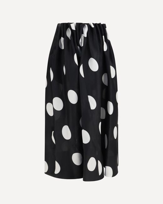 Khaite Black Riley Skirt