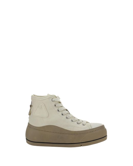 R13 White Kurt Sneakers
