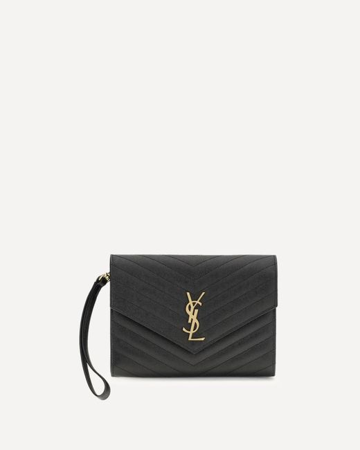 Pochette di Saint Laurent in Black