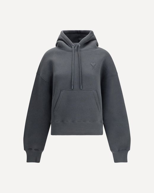 AMI Blue Ami De Coeur Hoodie