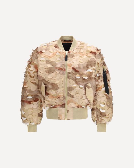 Alpha Industries Natural Ma-1 Ulcans Flight Jacket for men