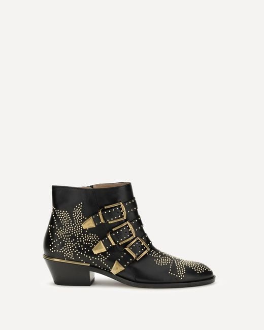 Chloé Black Susan Boots