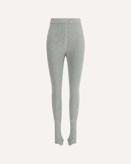 Leggins A Coste di Magda Butrym in Gray