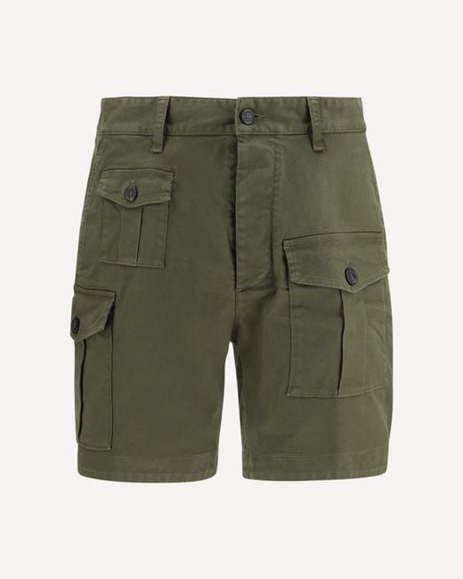 DSquared² Green Sexy Cargo Short for men