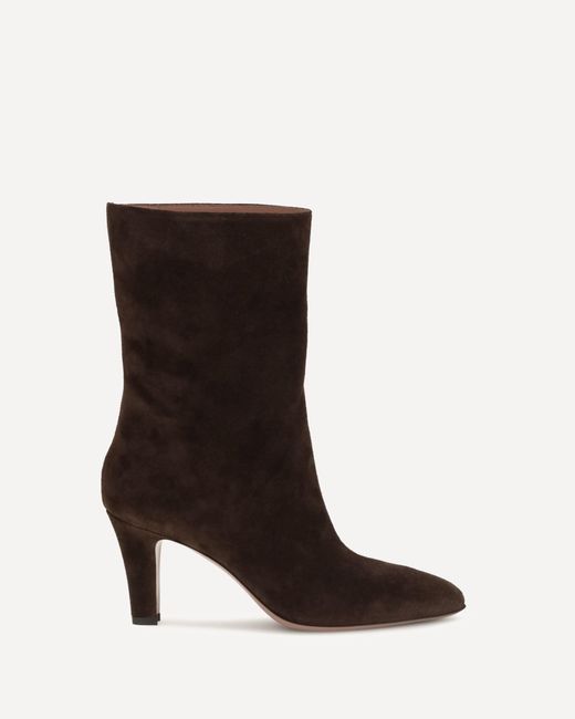 Paris Texas Black Elsa Suede Ankle Boots