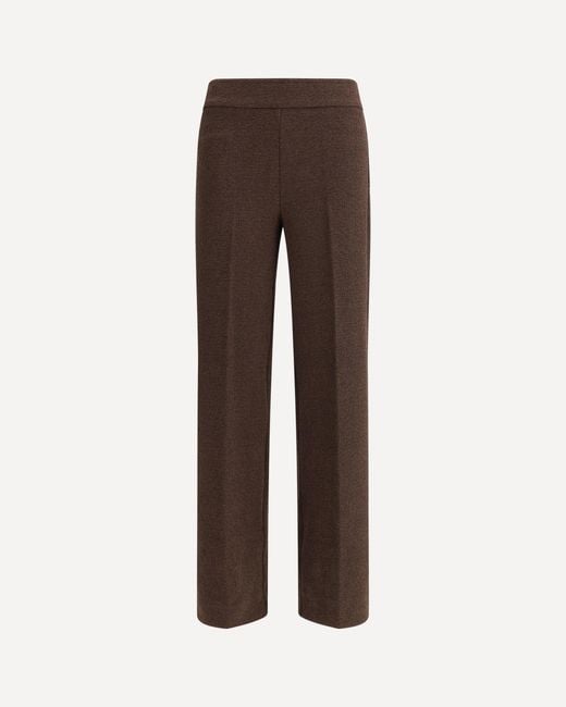Avenue Montaigne Brown Bouclé Pants