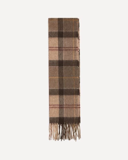 Barbour Natural Tartan Scarf