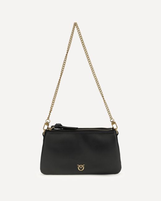 Borsa A Spalla Double Mini di Pinko in White