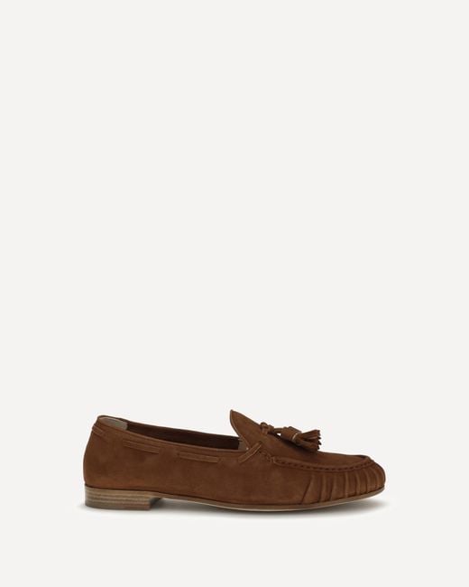 Fratelli Rossetti Brown Brera Suede Loafers