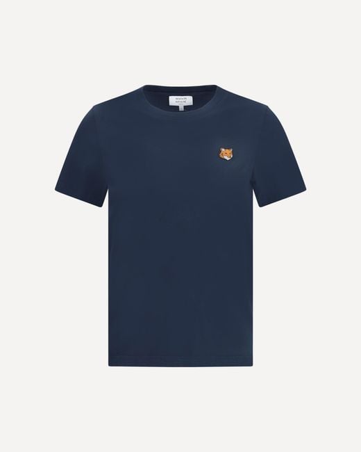 Maison Kitsuné Blue Fox Head Regular T-Shirt