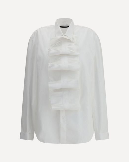 ALAINPAUL Gray Cotton Shirt
