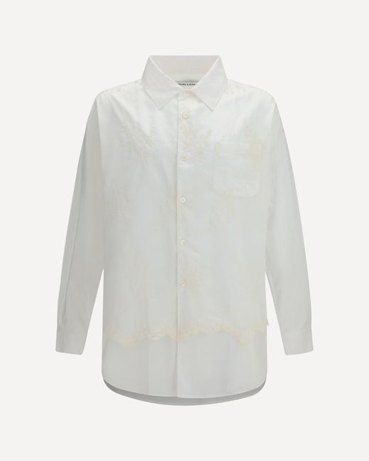 Our Legacy White Vast Shirt Cloud Breezey Cotton for men