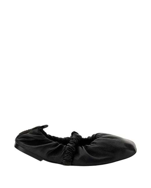 Ganni Ballerinas in Black | Lyst