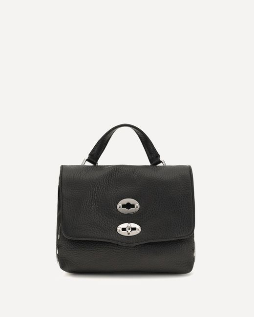 Zanellato Black Baby Postina Daily Handbag