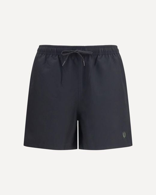 Fred Perry Blue Swim Shorts for men