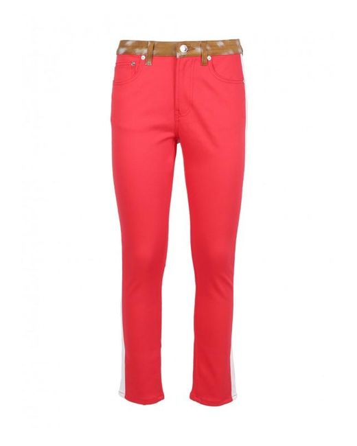 Burberry Red Pants