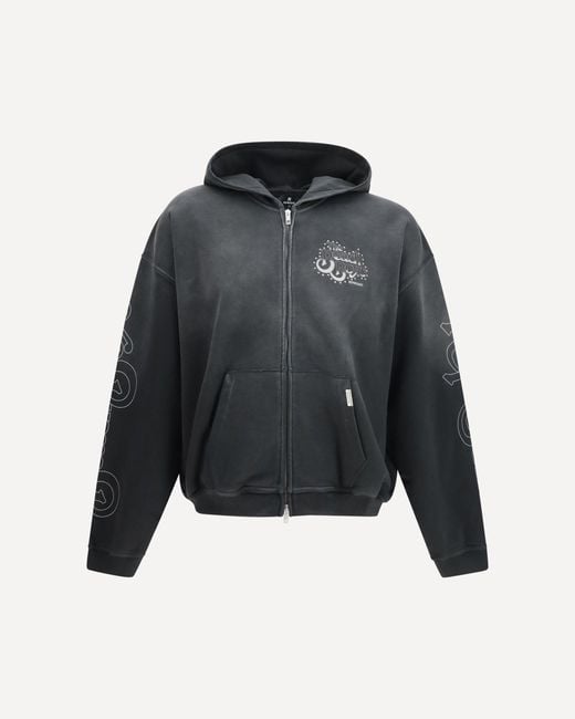 Represent Black Beach Boys Endless Summer Zip Hoodie for men