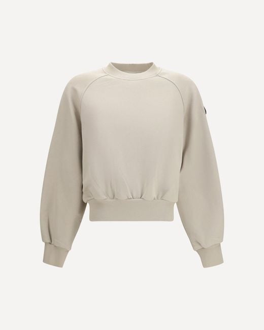 Moose Knuckles White Crewneck Sweater