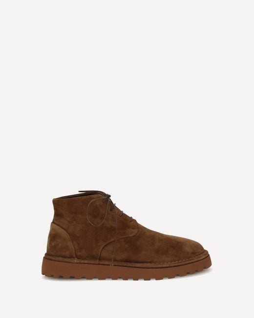 Marsèll Brown Sancrispa Ankle Boots for men