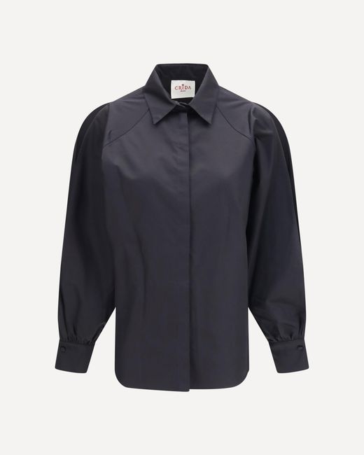 Crida Milano Blue Mughetto Shirt