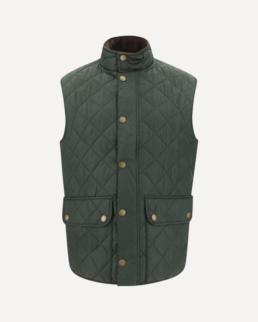Barbour Green New Lowerdale Vest for men