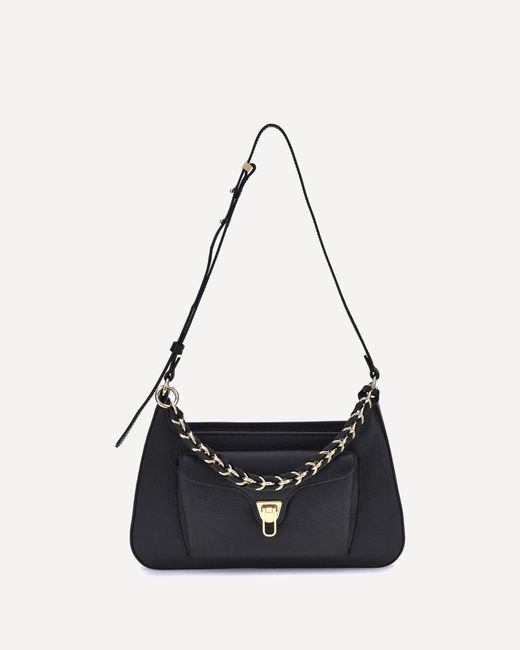 Coccinelle White Beat Generation Shoulder Bag