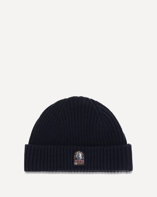 Parajumpers Blue Beanie for men